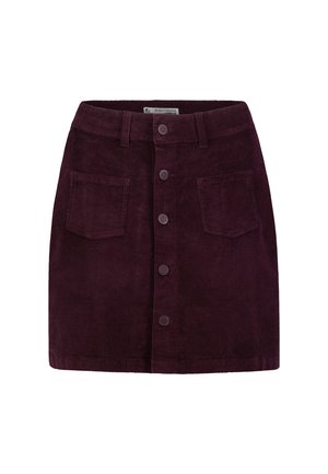 Mini skirt - dark-red