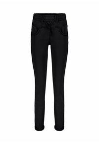 Red button TESSY JOG - Slim fit jeans - black