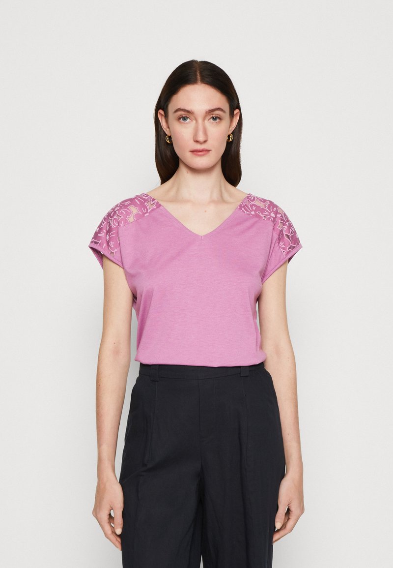 Esprit Collection TEE Print Tshirt violet/purple Zalando.co.uk