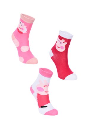 PEPPA WUTZ PIG 3ER PACK          - Sokken - mehrfarbig