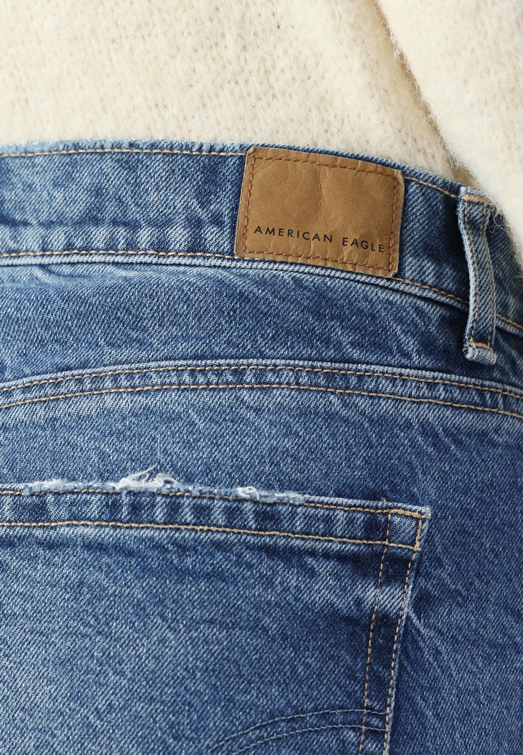 (No 0707) AMERICAN EAGLE 22インチ ブルー AMERICAN EAGLE ジュニアクロスバイク 22インチ シマノ6段変速