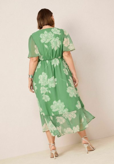 myleene klass green dress Myleene Klass, love the dress
