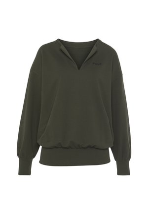Sweatshirt - khaki