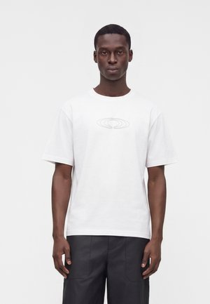 Rains, CLASSIC SPLASH UNISEX - T-shirt con stampa - white