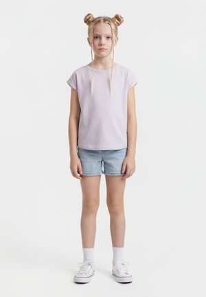 EXTENDED SHOULDER - Osnovna majica kratkih rukava - softlilac