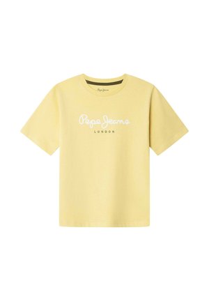 T-shirt imprimé - soft yellow