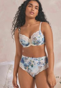 Next - 2 PACK - Soutien-gorge à armatures - blue floral print blush pink Image miniature 1