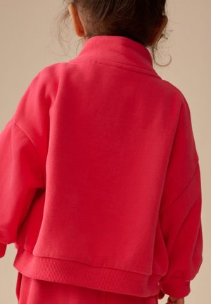 Next, HALF ZIP  - Mikina - coral pink