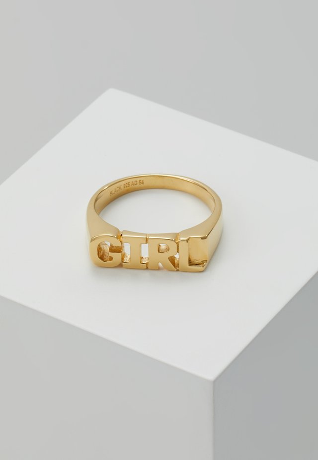 GIRL RING - Ringe - gold-coloured