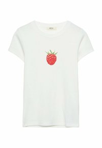 SHORT SLEEVE WITH PLACEMENT - Print T-shirt - red