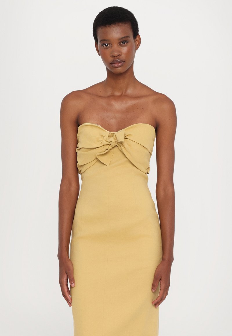 TOVE RAHEL DRESS - Maxi dress - light sand/light yellow - Zalando.co.uk TOVE RAHEL DRESS - Maxi dress - light sand/light yellow - Zalando.co.uk
