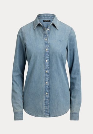 Lauren Ralph Lauren, CLASSIC FIT DENIM SHIRT - Πουκαμίσα με κουμπιά - alicia wash
