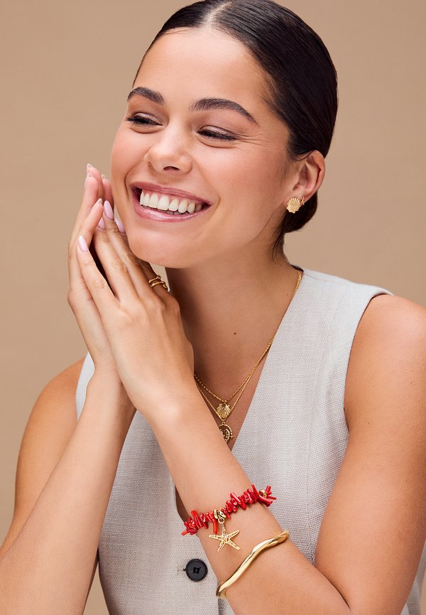 CORAL CHIP STARFISH - Bracelet