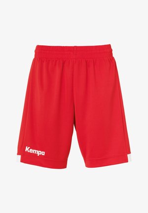 PLAYER LONG - Tracksuit bottoms - rot weiß