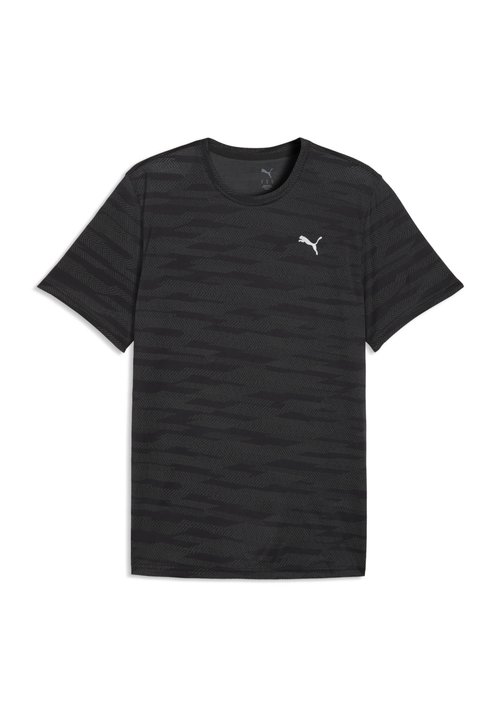 PUMA M PWRTRAIN JACQUARD TEE - Sports T-shirt black — photo 4