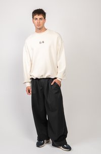 Kaotiko CREW TIANLONG UNISEX - Sweatshirt - ivory