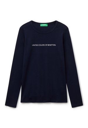United Colors of Benetton T-shirt à manches longues - blue