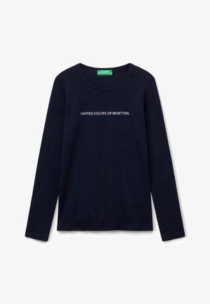 United Colors of Benetton T-shirt à manches longues - blue