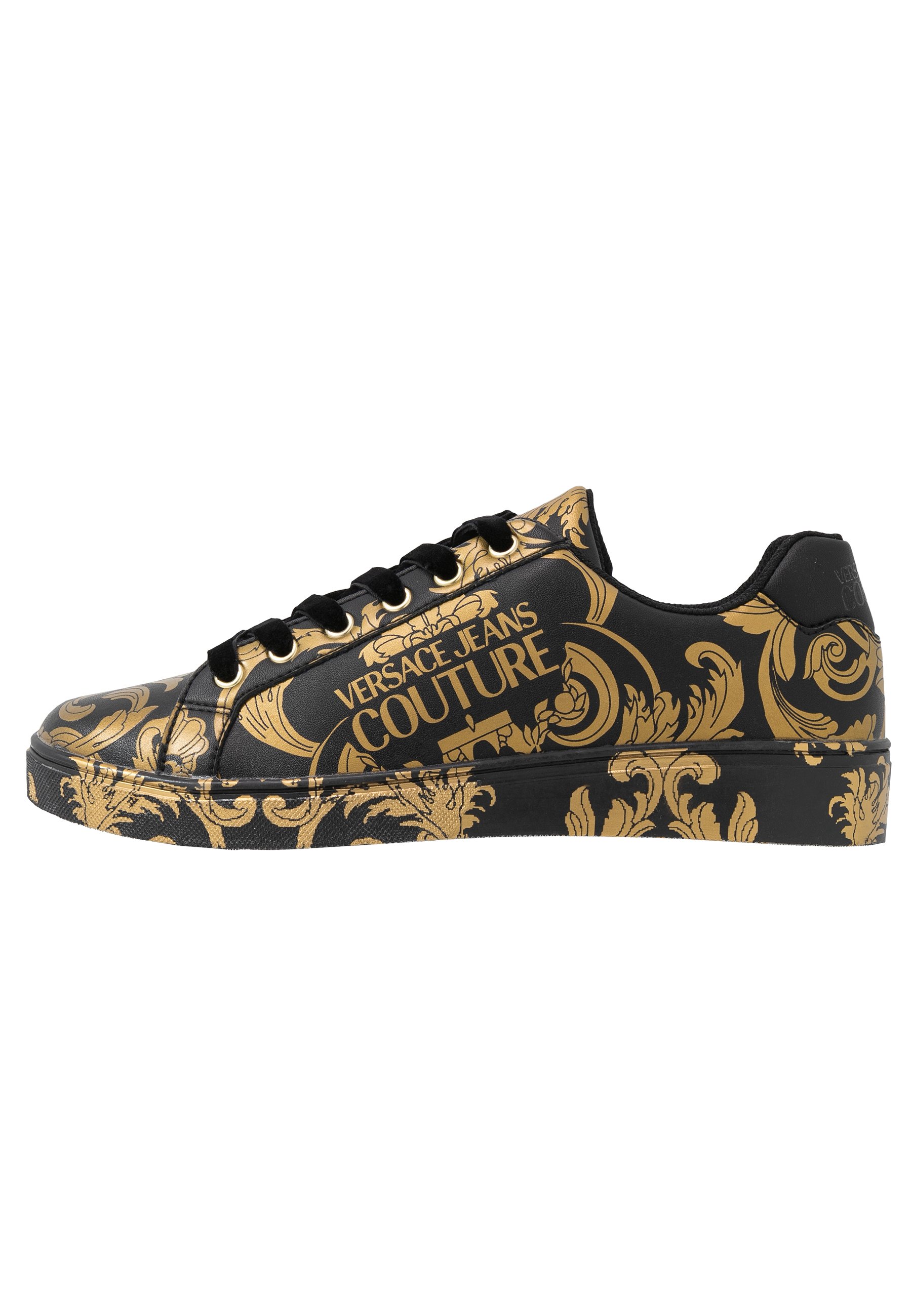 Versace Jeans Couture CAP SOLE Baskets basses nerooro Versace Jeans Couture CAP SOLE Baskets basses nerooro