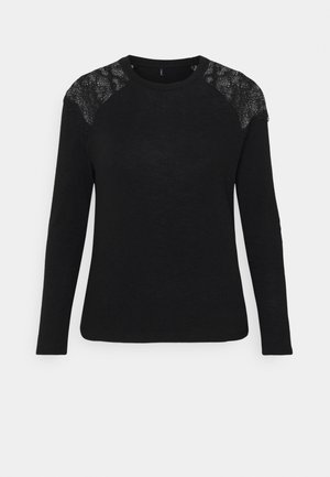 Strickpullover - black