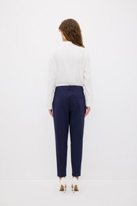adL WITH SLITS AND POCKETS - Kalhoty - navy blue