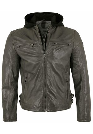 Gipsy by Mauritius GMVIZO - Lederjacke - anthracite