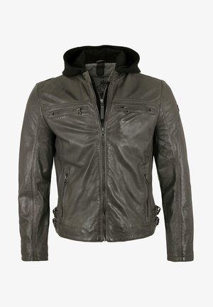 Gipsy by Mauritius, GMVIZO - Leather jacket - anthracite