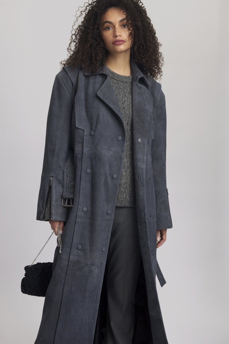 Gestuz SAMANTHA - Trenchcoat - gray