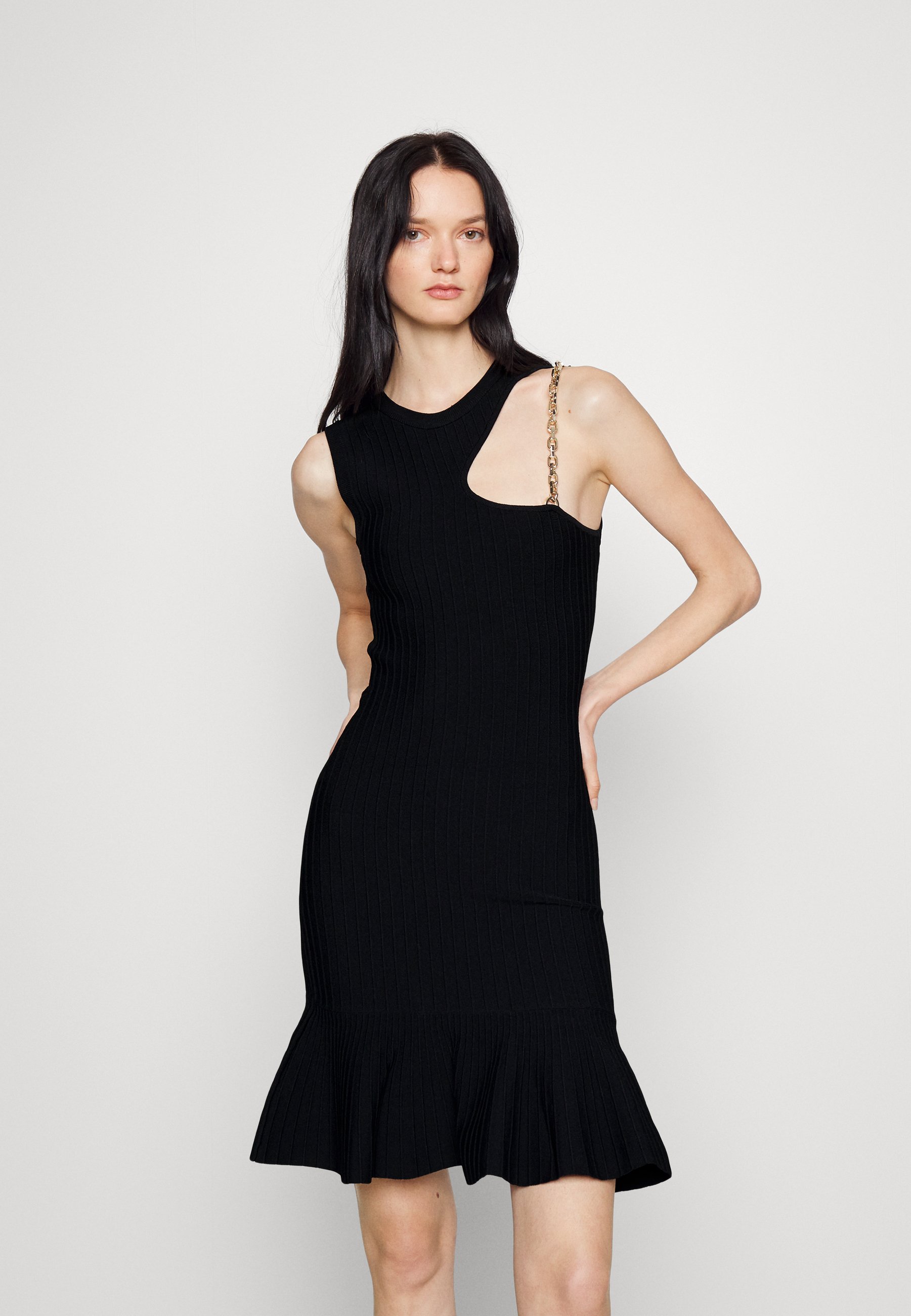 Pinko Alfeo Abito In Lino E Stretch Per Donna – Vestito Da Cocktail Elegante – Collezione Firmata
