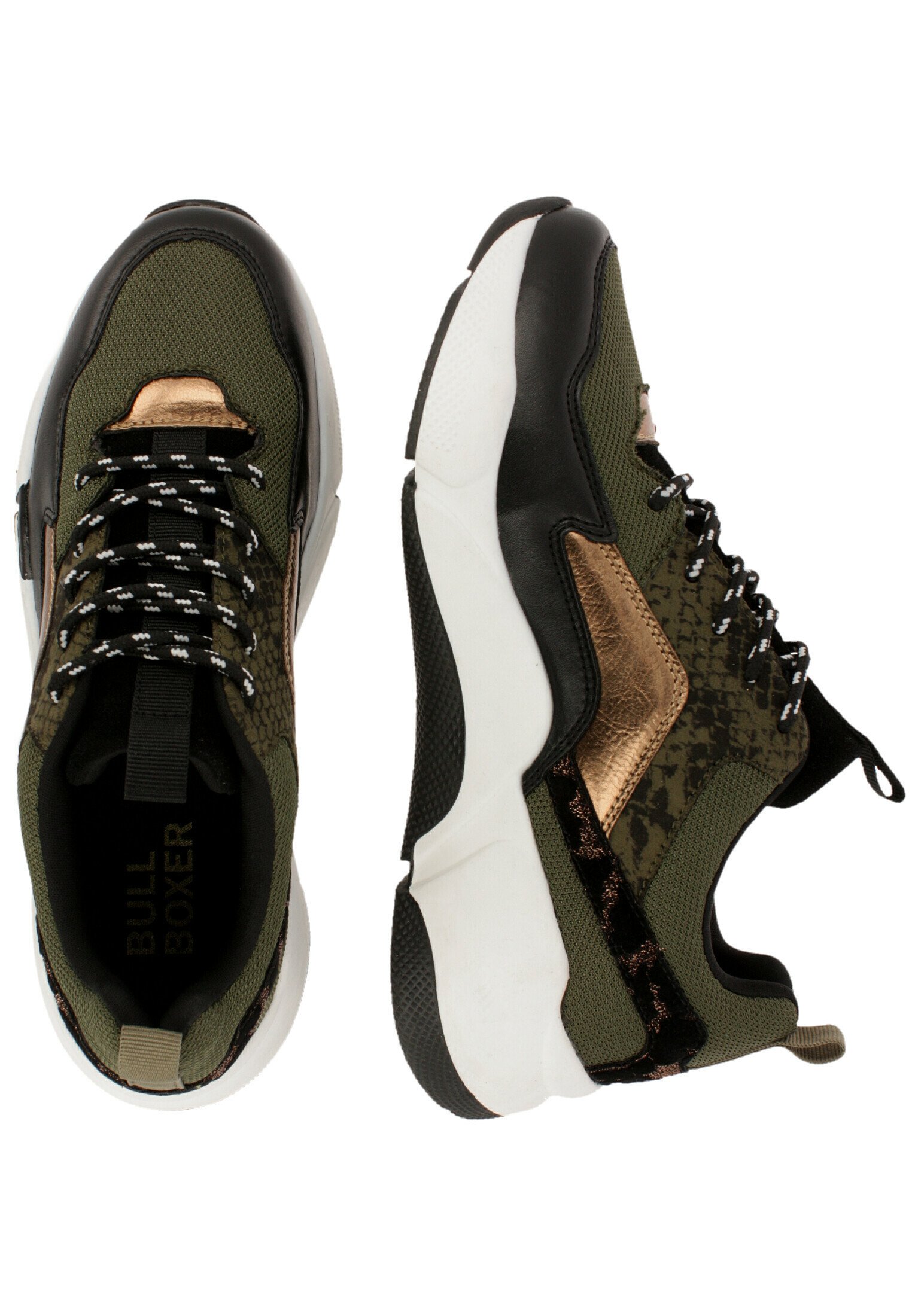 Bullboxer Sneakers laag - green/Groen - Zalando.nl