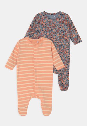 NBFMOLLY 2 PACK - Sleep suit - dusty blue