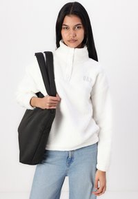 GAP SNAP LOGO - Fleece trui - white