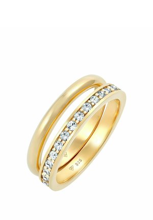 SPARKLING STACK - MIT KRISTALLEN VON SWAROVSKI® - Ringe - gold-coloured