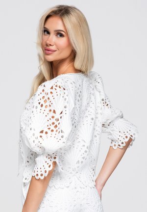 Ombre, BLOUSE OW-TS-E0043 - Blouse - white