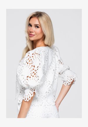 Ombre, BLOUSE OW-TS-E0043 - Blouse - white