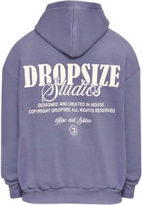 Dropsize OVERSIZE  STUDIOS  - Sweat à capuche - blue granite