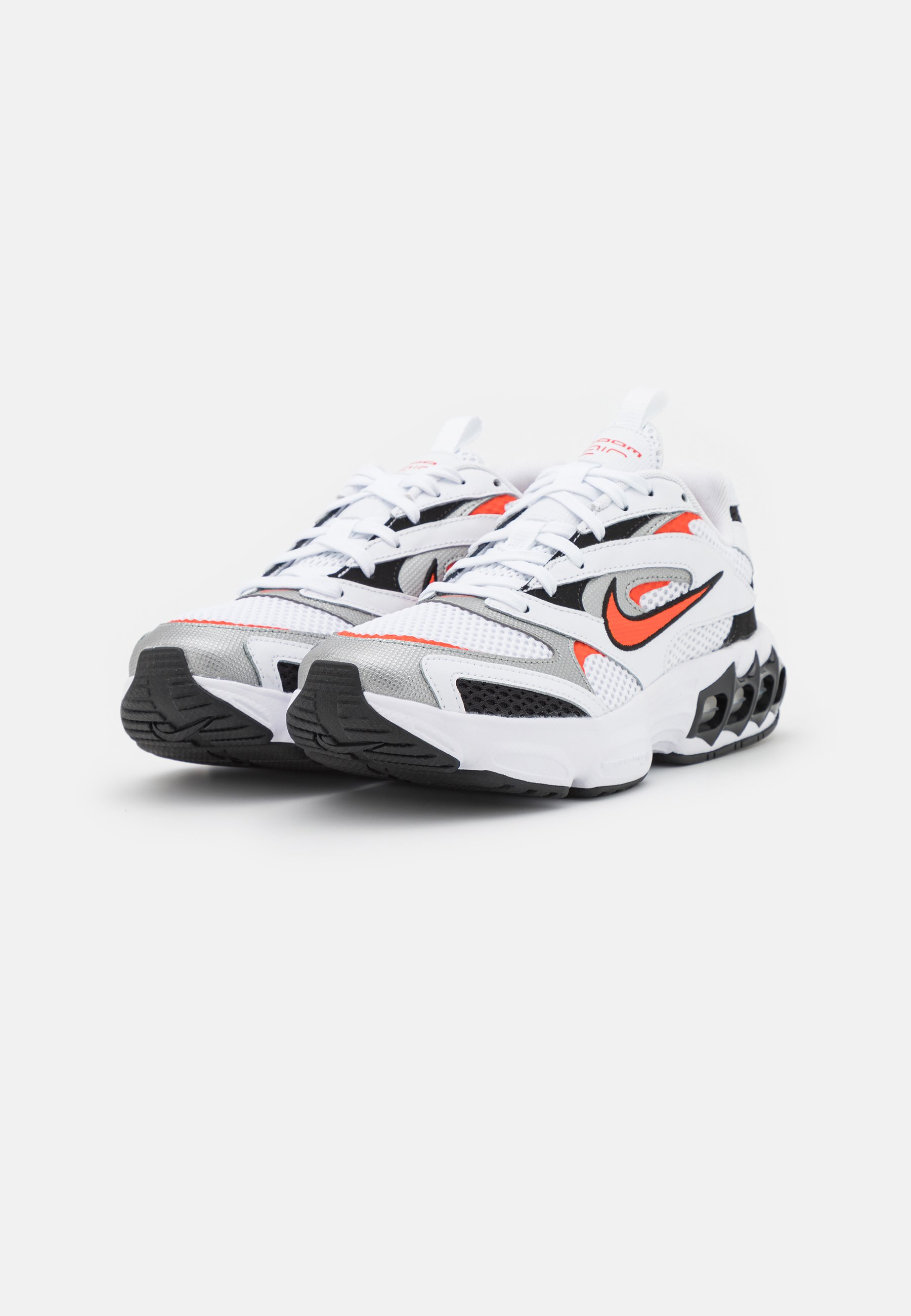 Nike Sportswear ZOOM AIR FIRE - Zapatillas - white/team orange/reflective  silver/black/blanco - Zalando.es