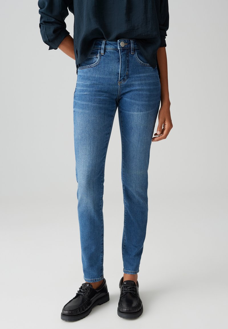 OPUS MID RISE ANKLE - Jeans slim fit - daily blue