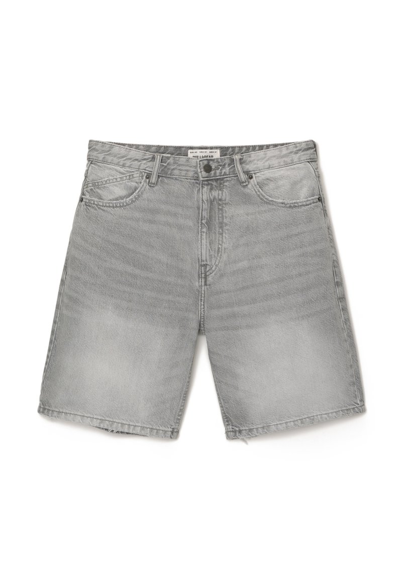 PULL&BEAR Jeansshort grijs
