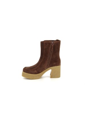 Kickers CUIR KICK CELEST - Tronchetti - marron