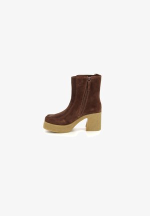 Kickers CUIR KICK CELEST - Tronchetti - marron