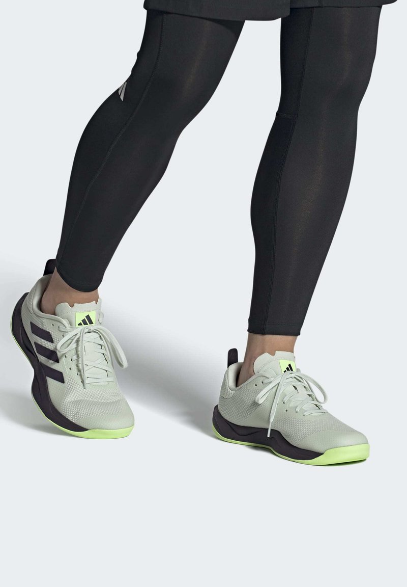 adidas Performance RAPIDMOVE TRAINER - Trainingsschoen - crystal jade/aurora black/green spark