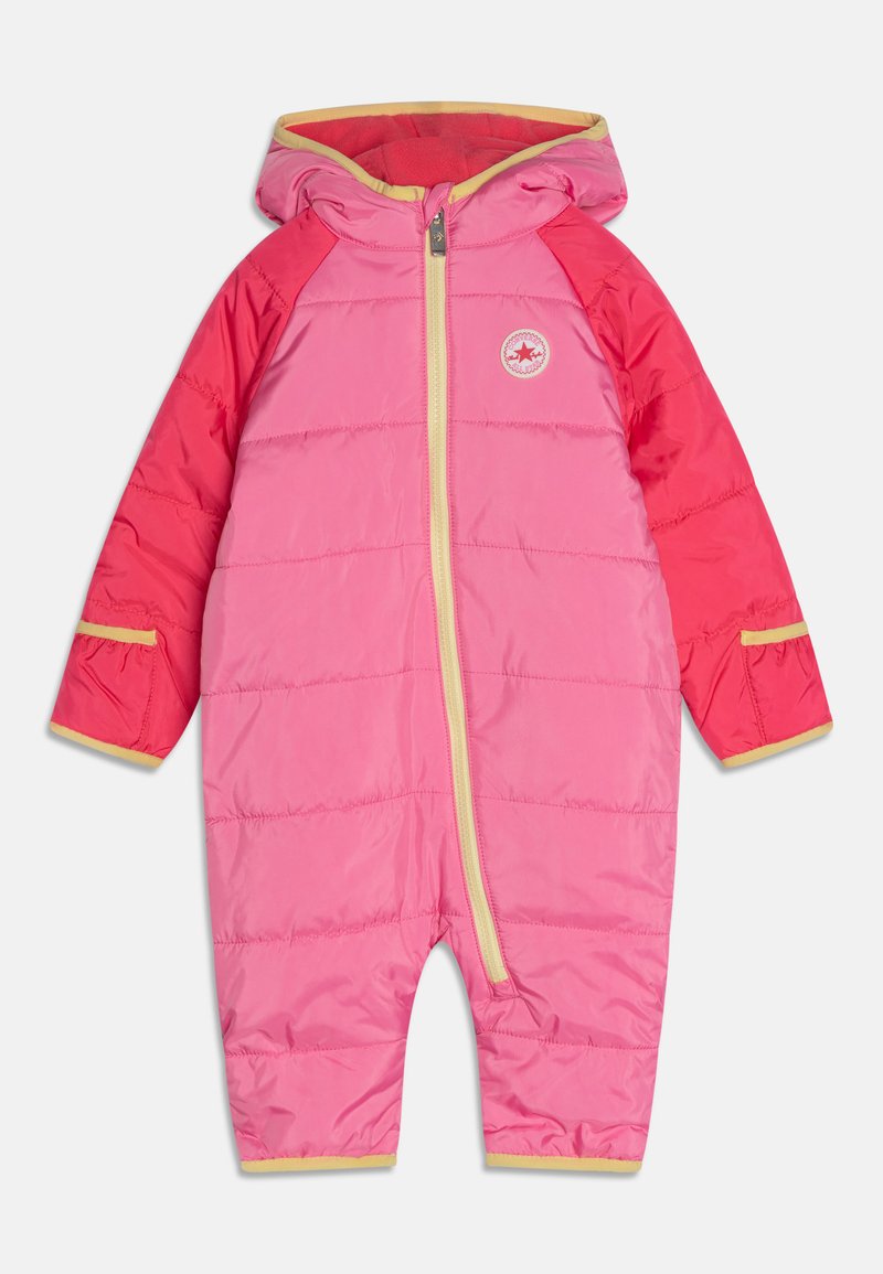 Converse - COLOR BLOCK SNOW SUIT UNISEX - Snowsuit - pink, Enlarge