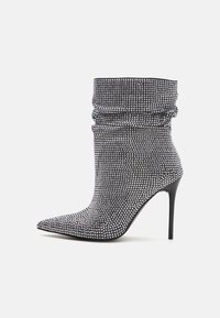 Classic ankle boots - silver