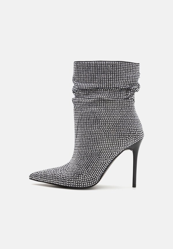 Stiefelette - silver