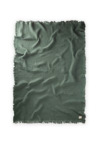 Cigit FOUR LAYER  - Muslin blanket - dark green