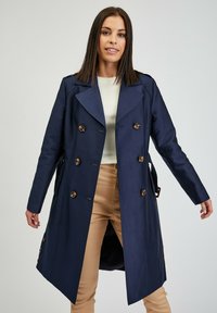 Orsay Blauer Trenchcoat Damen Orsay Trenchcoat Blau 36 Mantel