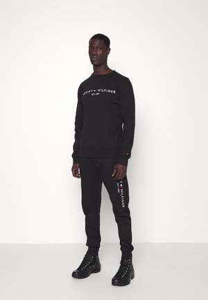 LOGO TRACKSUIT SET - Felpa - black