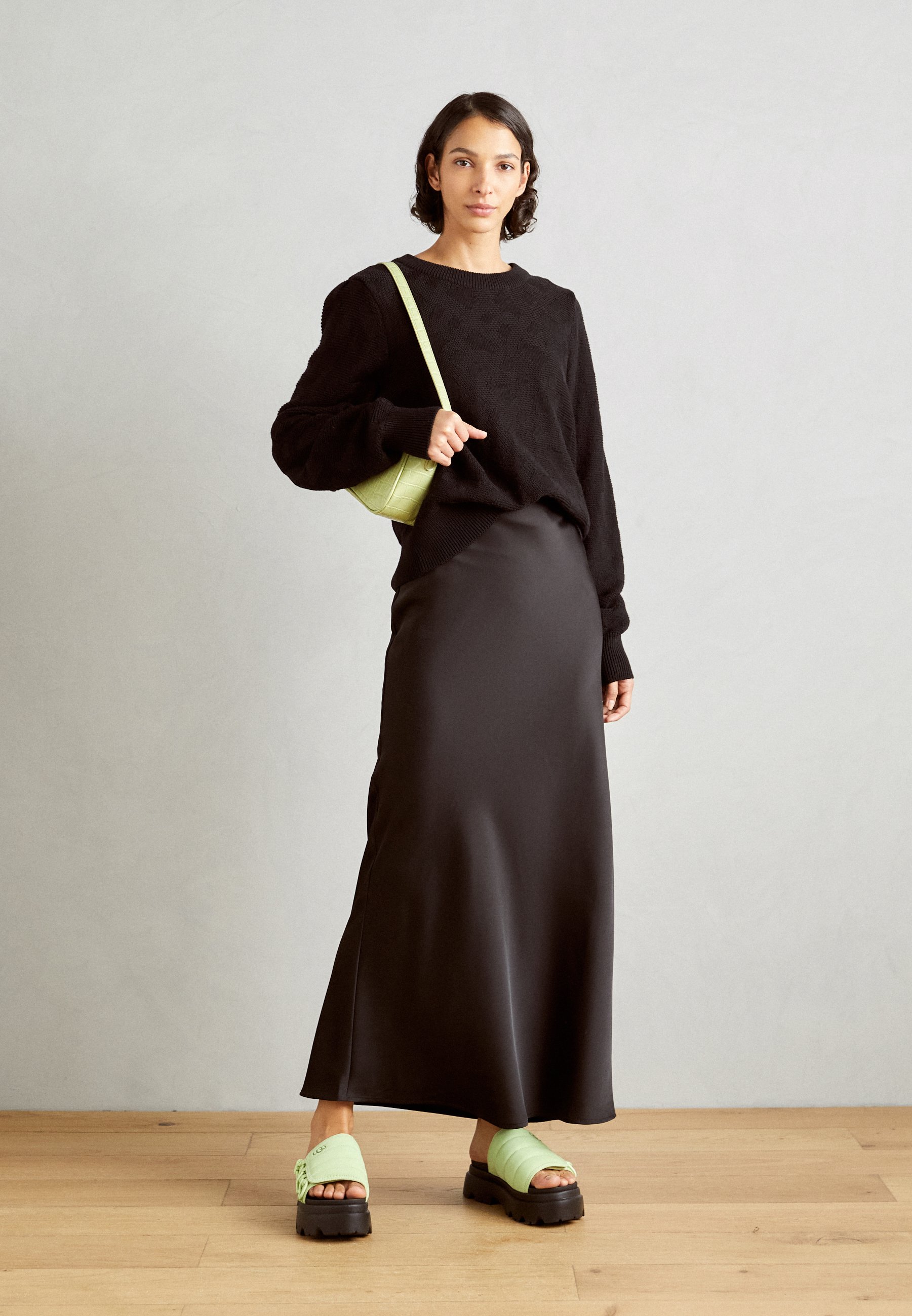 UGG Callie カリー UGG CALLIE - Heeled mules - caterpillar/black - Zalando