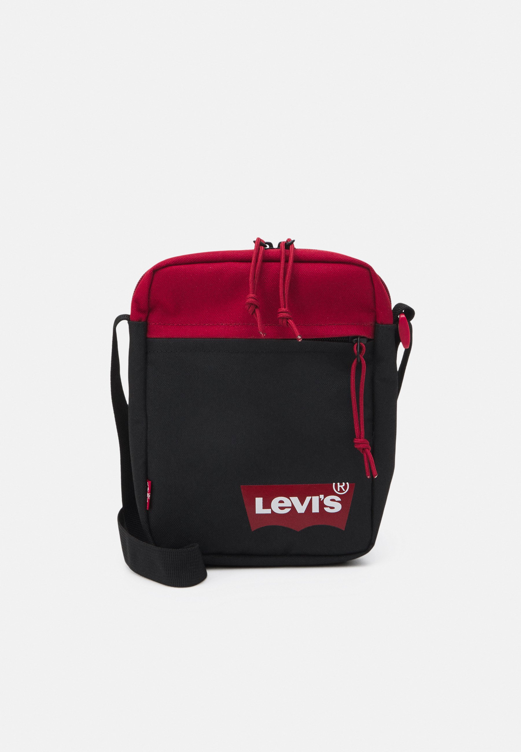 Levi's® MINI CROSSBODY SOLID BATWING - Across body bag - regular red/red -  